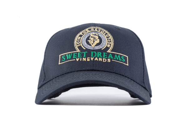 sweet dreams vineyard curved hat front